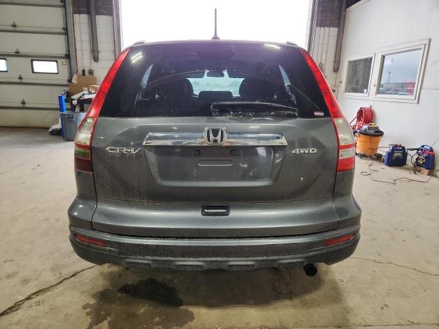 JHLRE4H74BC005031 - 2011 HONDA CR-V EXL GRAY photo 6