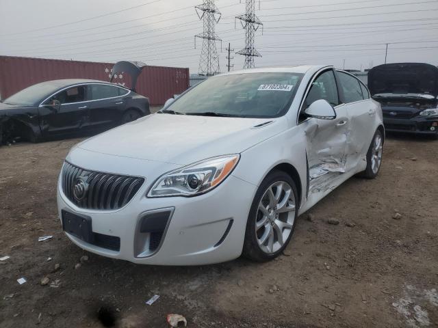 2G4GT5GX3H9107787 - 2017 BUICK REGAL GS WHITE photo 1