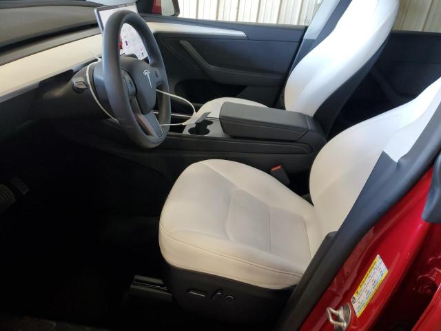 7SAYGDEE5RA215527 - 2024 TESLA MODEL Y RED photo 7