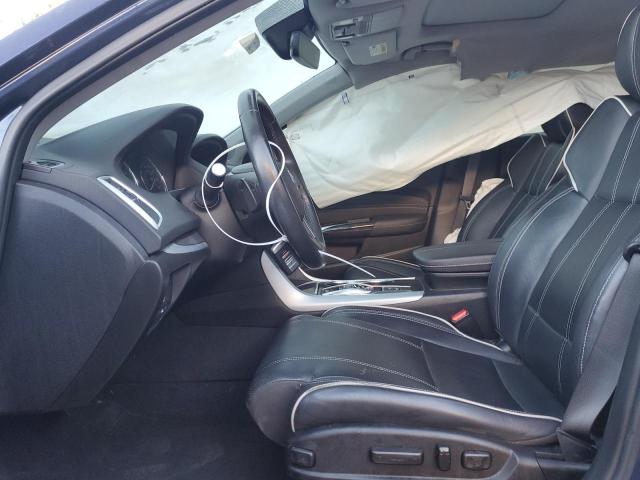19UUB2F4XLA004493 - 2020 ACURA TLX TECHNOLOGY 蓝色 照片 7