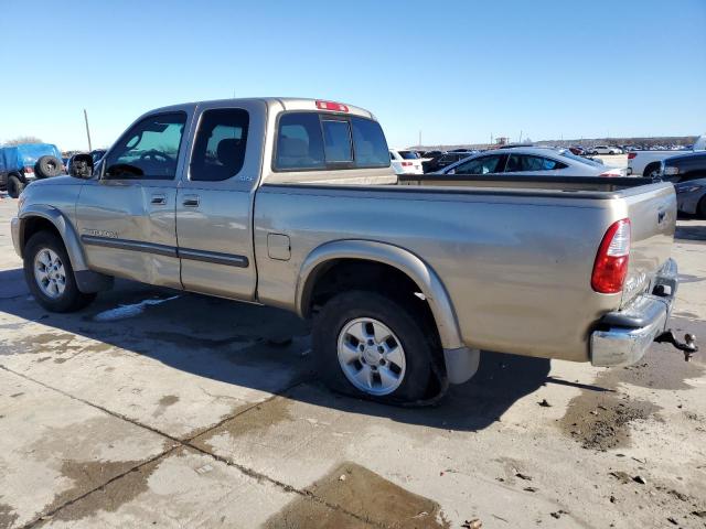 5TBRU34185S454672 - 2005 TOYOTA TUNDRA ACCESS CAB SR5 BEIGE photo 2