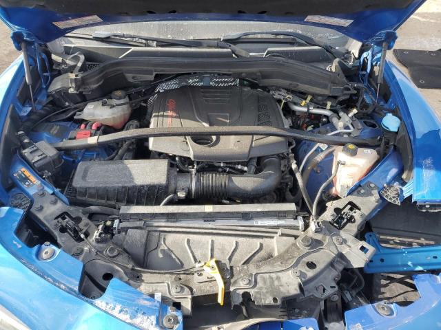 ZASFAKNN3J7B98256 - 2018 ALFA ROMEO STELVIO TI SPORT BLUE photo 11