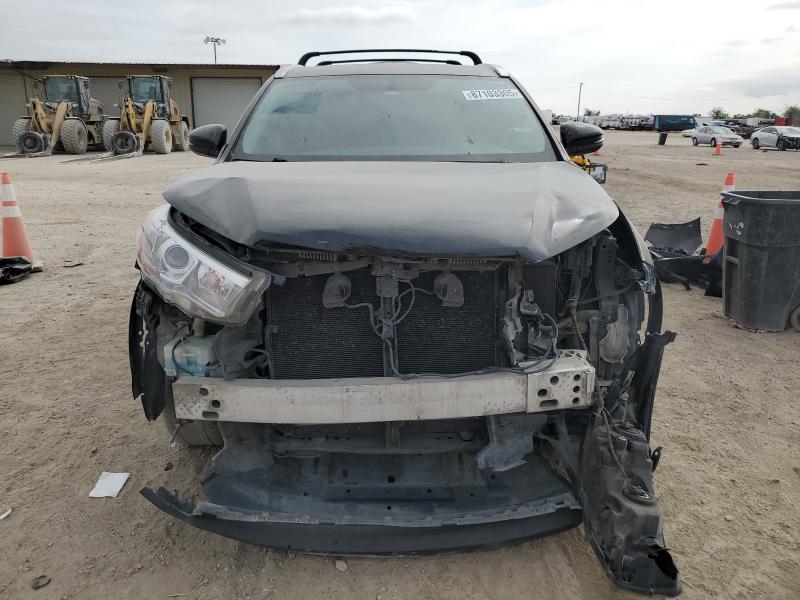 5TDKKRFH3FS054936 - 2015 TOYOTA HIGHLANDER XLE Qara foto 5