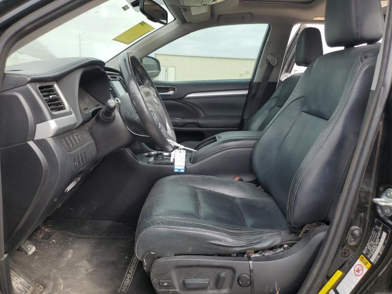 5TDKKRFH3FS054936 - 2015 TOYOTA HIGHLANDER XLE Qara foto 7