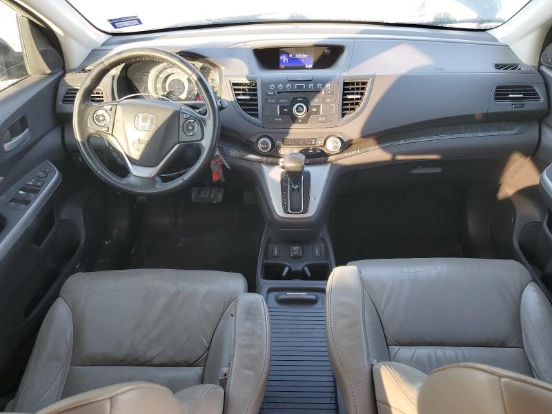 5J6RM3H77DL023417 - 2013 HONDA CR-V EXL BLUE photo 8