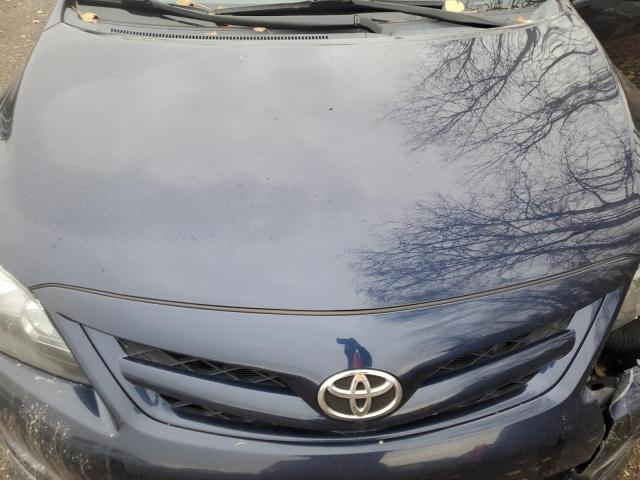2T1BU4EE8DC097209 - 2013 TOYOTA COROLLA BASE BLUE photo 11