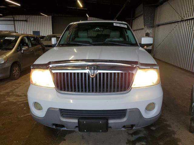 5LMFU28R74LJ12806 - 2004 LINCOLN NAVIGATOR 白色 照片 5