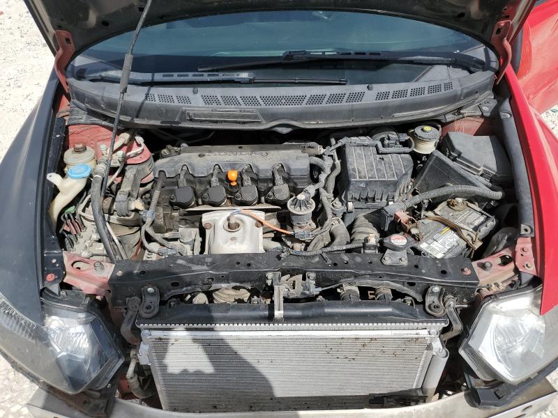 2HGFG1B82AH528653 - 2010 HONDA CIVIC EX RED photo 11