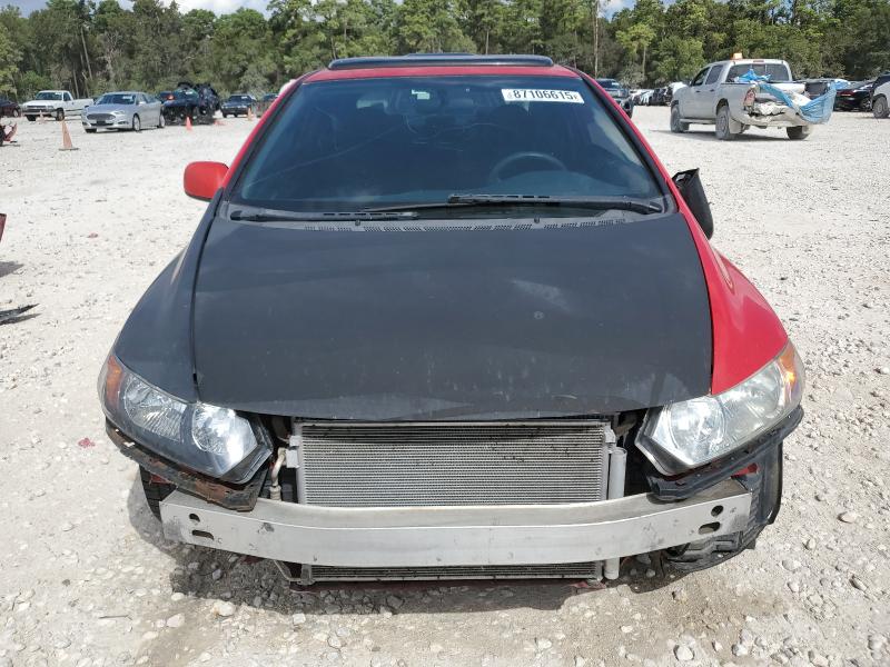2HGFG1B82AH528653 - 2010 HONDA CIVIC EX RED photo 5