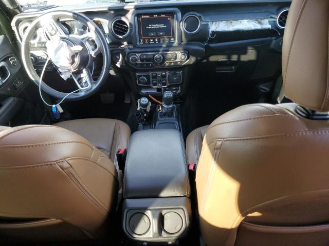 1C4JJXP60MW803091 - 2021 JEEP WRANGLER U SAHARA 4XE GREEN photo 8