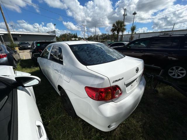 2T1BU4EE4AC280909 - 2010 TOYOTA COROLLA BASE WHITE photo 3