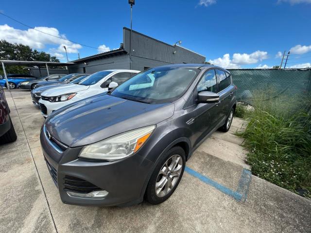 1FMCU0HX5DUA87973 - 2013 FORD ESCAPE SEL GRAY photo 2