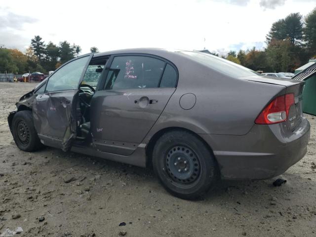 2HGFA1F51BH524077 - 2011 HONDA CIVIC LX Qəhvəyi foto 2