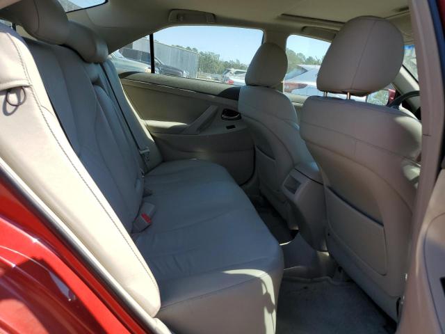 4T1BE46K87U090698 - 2007 TOYOTA CAMRY CE RED photo 10
