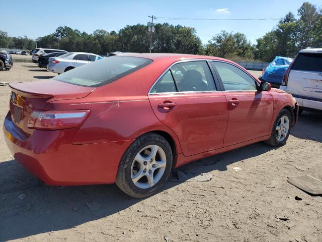 4T1BE46K87U090698 - 2007 TOYOTA CAMRY CE RED photo 3