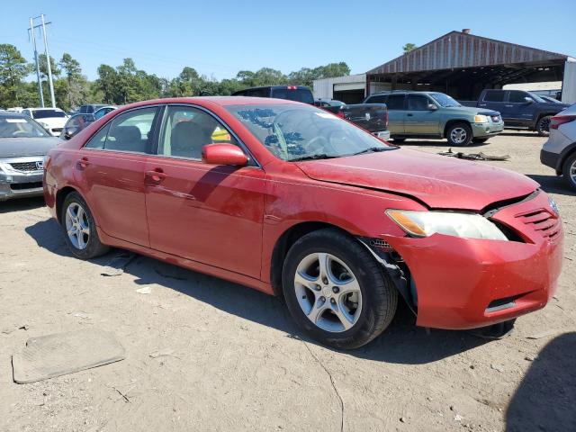 4T1BE46K87U090698 - 2007 TOYOTA CAMRY CE RED photo 4