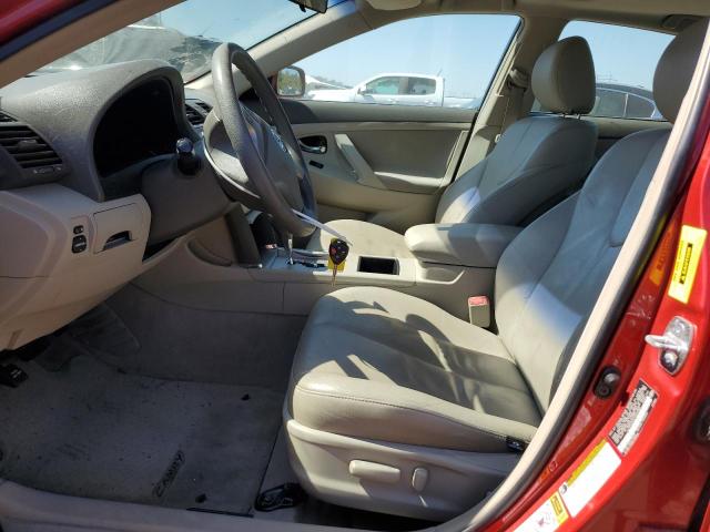 4T1BE46K87U090698 - 2007 TOYOTA CAMRY CE RED photo 7
