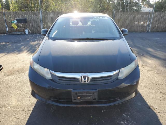 19XFB2F59CE322182 - 2012 HONDA CIVIC LX BLACK photo 5