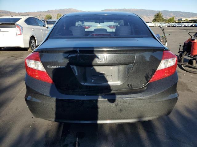 19XFB2F59CE322182 - 2012 HONDA CIVIC LX BLACK photo 6