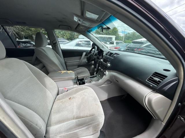 5TDBK3EH1CS114013 - 2012 TOYOTA HIGHLANDER BASE Burdeos foto 5