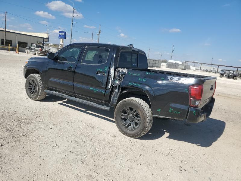 5TFAX5GN9MX194104 - 2021 TOYOTA TACOMA DOUBLE CAB BLACK photo 2