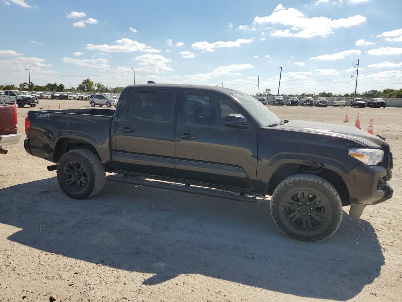 5TFAX5GN9MX194104 - 2021 TOYOTA TACOMA DOUBLE CAB BLACK photo 4