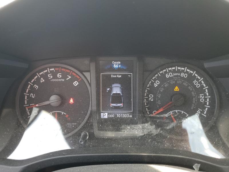 5TFAX5GN9MX194104 - 2021 TOYOTA TACOMA DOUBLE CAB BLACK photo 9