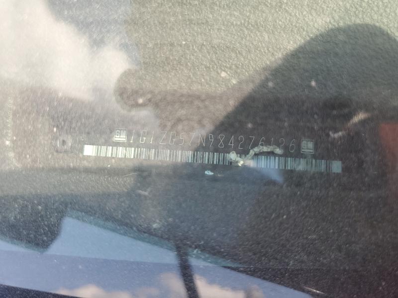 1G1ZG57N984276126 - 2008 CHEVROLET MALIBU LS CHARCOAL photo 12