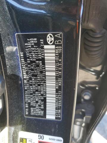 5YFBURHE2JP784917 - 2018 TOYOTA COROLLA L BLACK photo 13