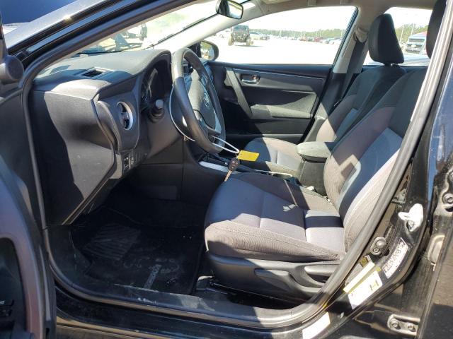 5YFBURHE2JP784917 - 2018 TOYOTA COROLLA L BLACK photo 7