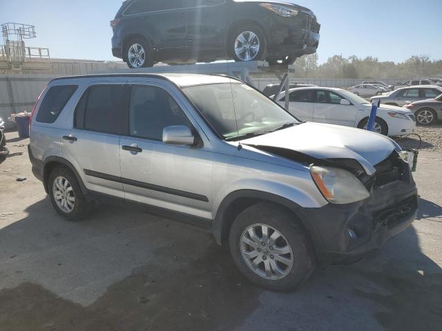 JHLRD78826C040377 - 2006 HONDA CR-V EX GRAY photo 4