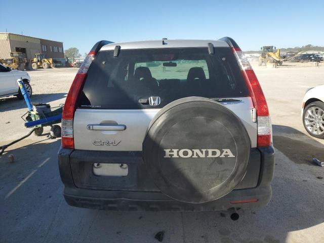 JHLRD78826C040377 - 2006 HONDA CR-V EX GRAY photo 6