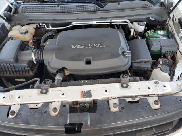 1GCGTCEN6K1107689 - 2019 CHEVROLET COLORADO LT WHITE photo 11