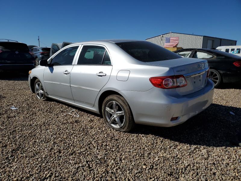 5YFBU4EE0CP053588 - 2012 TOYOTA COROLLA BASE 银色 照片 2