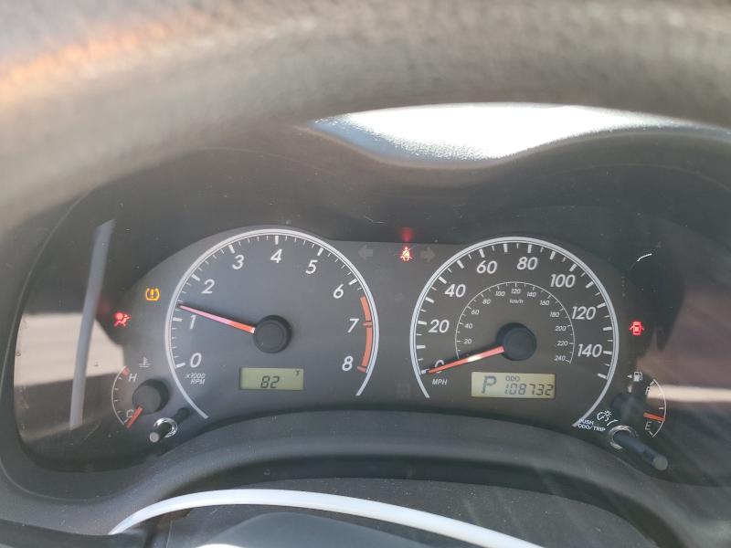 5YFBU4EE0CP053588 - 2012 TOYOTA COROLLA BASE 银色 照片 9