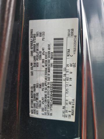 1FTRE1425XHB32323 - 1999 FORD ECONOLINE E150 VAN GREEN photo 13