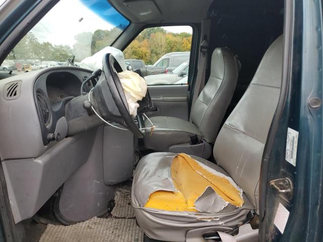 1FTRE1425XHB32323 - 1999 FORD ECONOLINE E150 VAN GREEN photo 7