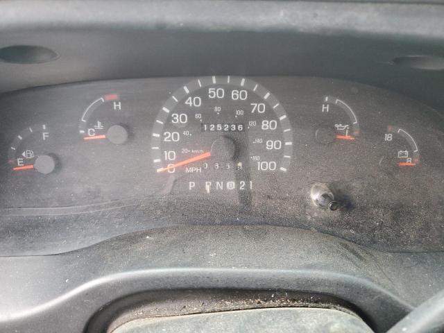 1FTRE1425XHB32323 - 1999 FORD ECONOLINE E150 VAN GREEN photo 9