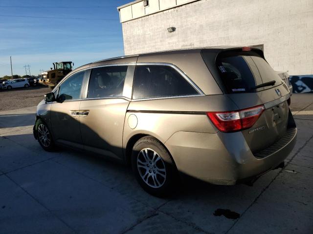 5FNRL5H41DB020414 - 2013 HONDA ODYSSEY EX Gris foto 2