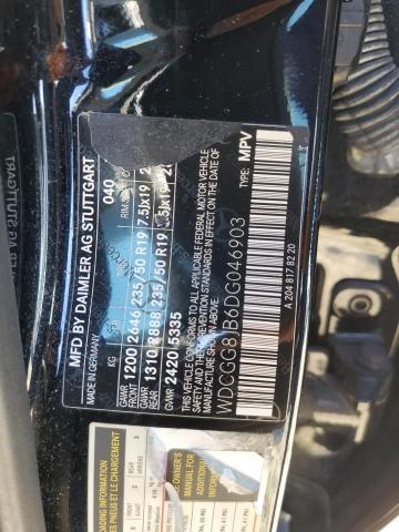 WDCGG8JB6DG046903 - 2013 MERCEDES-BENZ GLK 350 4MATIC BLACK photo 12