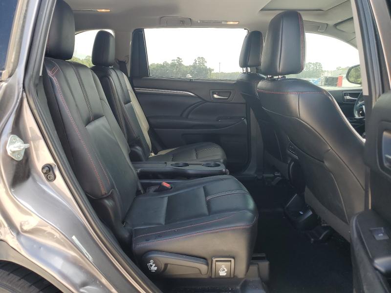 5TDKZRFH6KS322433 - 2019 TOYOTA HIGHLANDER SE GRAY photo 11