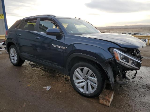 1V2JC2CA7MC225742 - 2021 VOLKSWAGEN ATLAS CROS SE BLUE photo 4