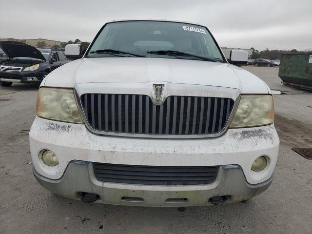 5LMFU27R63LJ27586 - 2003 LINCOLN NAVIGATOR 白色 照片 5