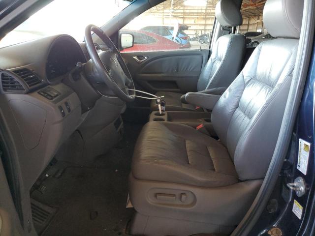 5FNRL3H78AB106457 - 2010 HONDA ODYSSEY EXL BLUE photo 7