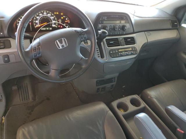 5FNRL3H78AB106457 - 2010 HONDA ODYSSEY EXL BLUE photo 8
