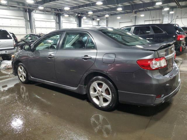 2T1BU4EE3DC994776 - 2013 TOYOTA COROLLA BASE Сұр фото 2