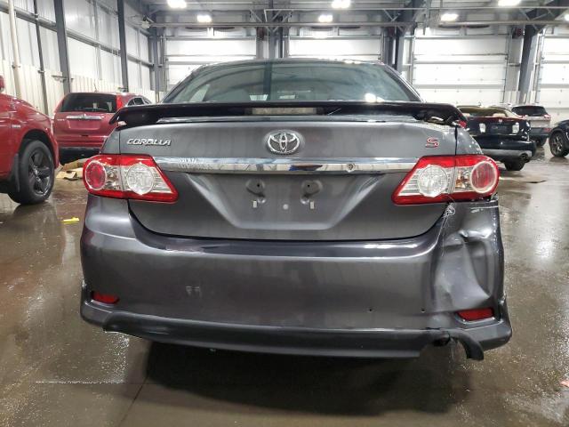 2T1BU4EE3DC994776 - 2013 TOYOTA COROLLA BASE Сұр фото 6