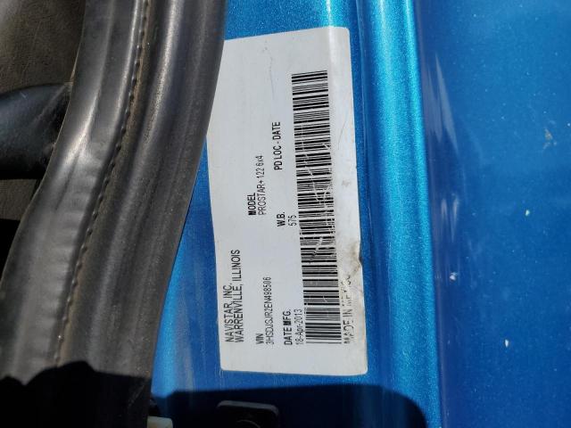3HSDJSJR2EN498506 - 2014 INTERNATIONAL PROSTAR BLUE photo 10
