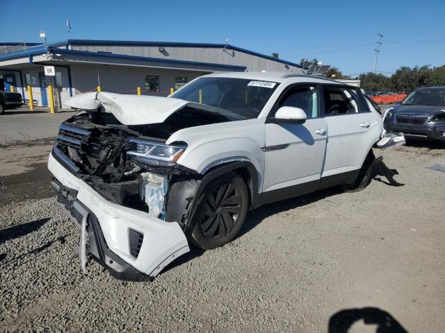 1V2HE2CA0NC212163 - 2022 VOLKSWAGEN ATLAS CROS SE WHITE photo 1