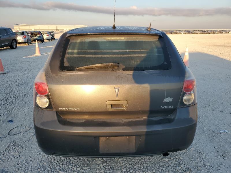 5Y2SP67049Z403615 - 2009 PONTIAC VIBE გრაფიტი ფოტო 6